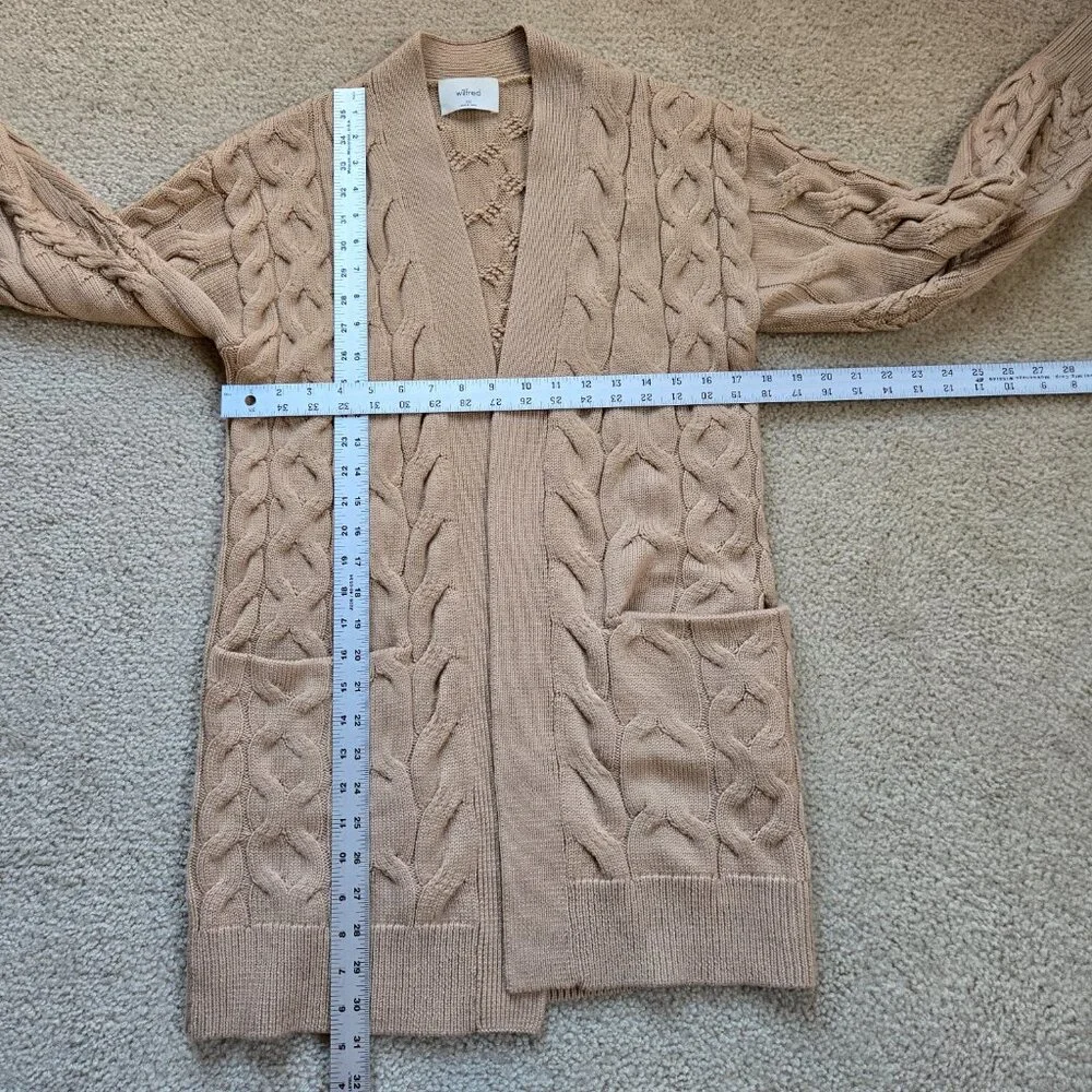 NWOT Wilfred Merino Wool Cable Cardigan - Picture 5 of 9